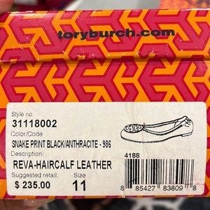 Tory Burch “Haircalf” Ballet 🩰 Flats